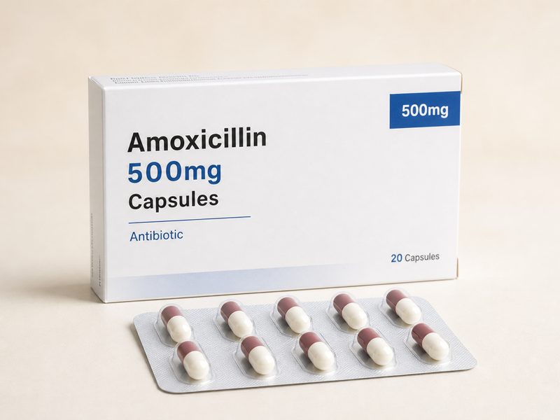 Amoxicillin 500 mg Kaplet (Resep)