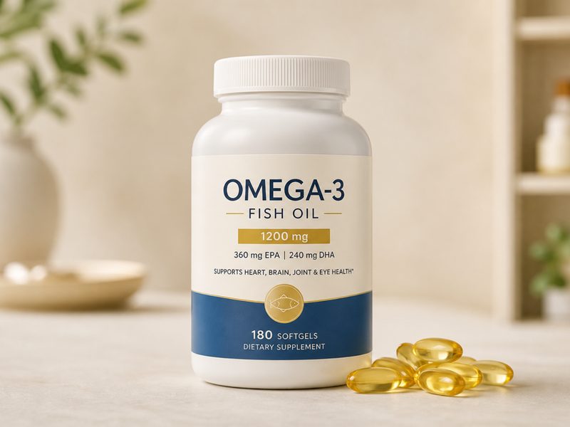 Omega-3 Fish Oil Softgel 60 Kapsul