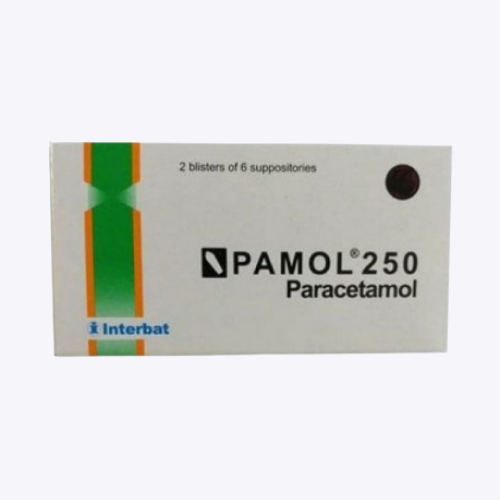 Pamol 250 mg Suppositoria