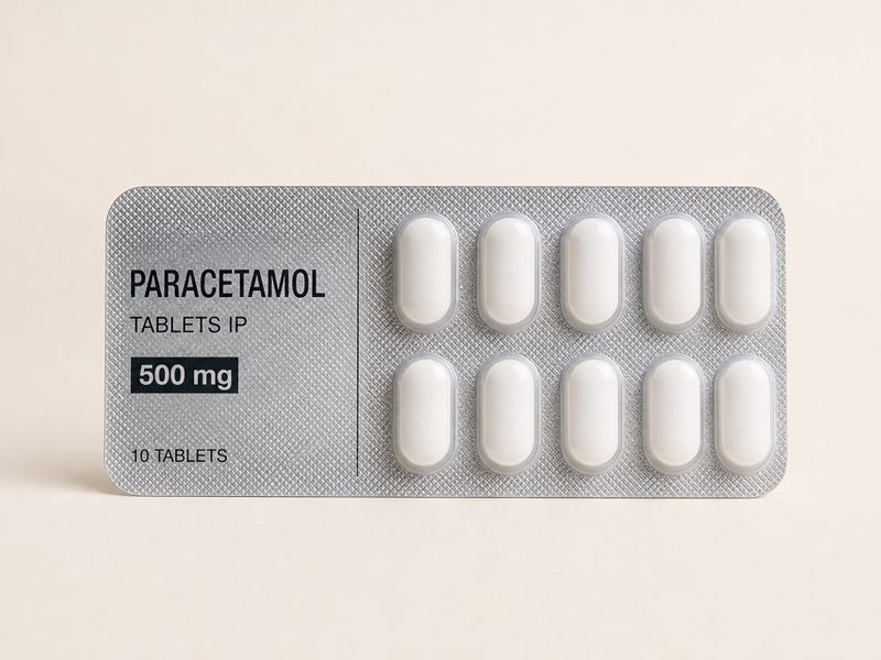 Paracetamol 500 mg Strip 10 Kaplet